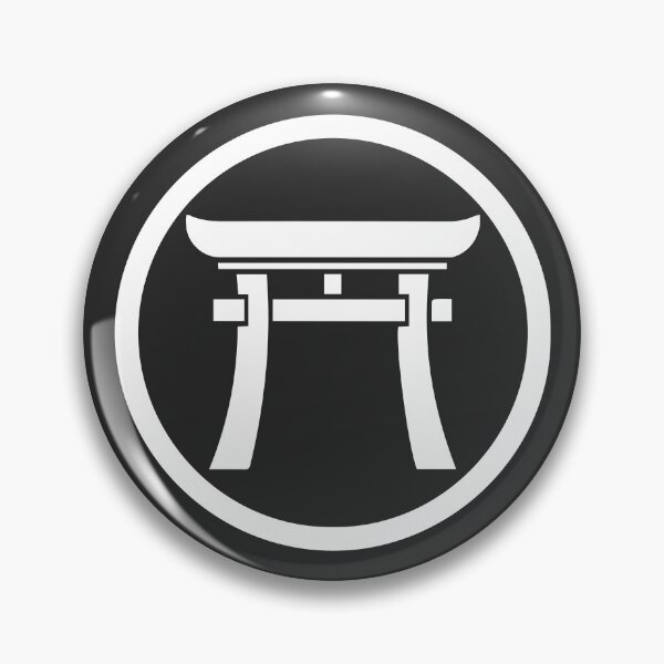 Item preview, Chiwani Torii Mon - Japanese Shinto Crest designed and sold by setgacia.
