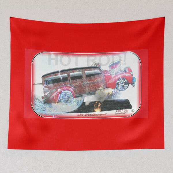 Item preview, Hot Rods //  The Woodburner! designed and sold by Imagin8er.