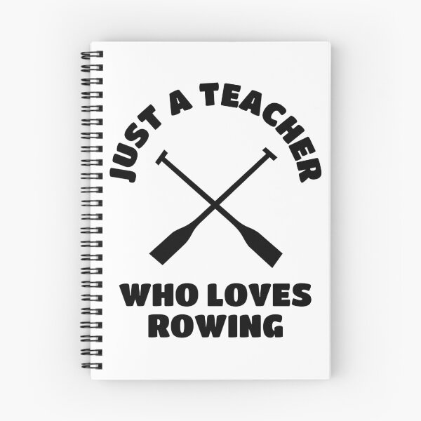 Item preview, Just a teacher who loves rowing designed and sold by TheGreenGoat.