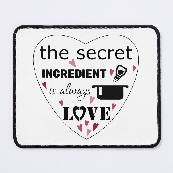 Item preview, The secret ingredient is always love - Cooking chef designed and sold by Alice-Elgawi.