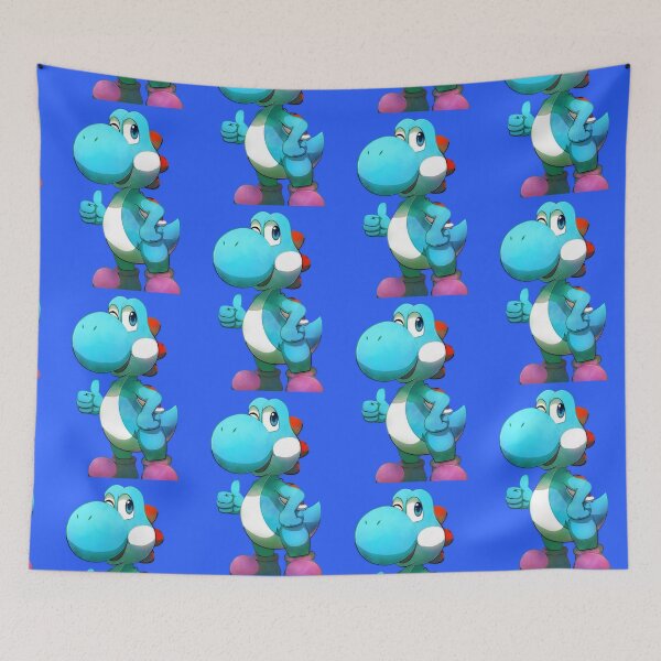 Item preview, cute blue yosh dino designed and sold by DangMan.