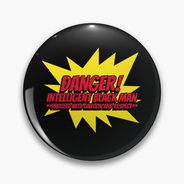 Item preview, Danger intelligent black man comic kapow style artwork designed and sold by CreatedbyJR.