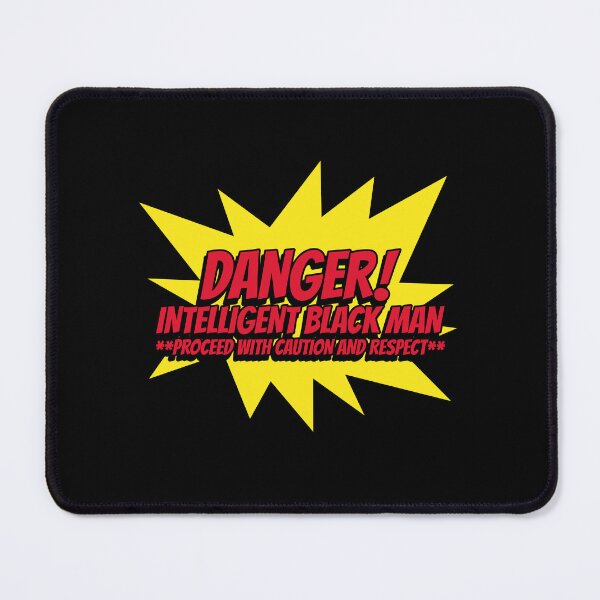 Item preview, Danger intelligent black man comic kapow style artwork designed and sold by CreatedbyJR.