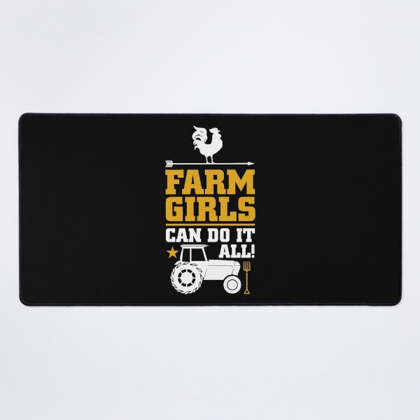Item preview, Farm Girls Can Do It All Everything Are Hard Workers T Shirt designed and sold by shoutoutshirtco.