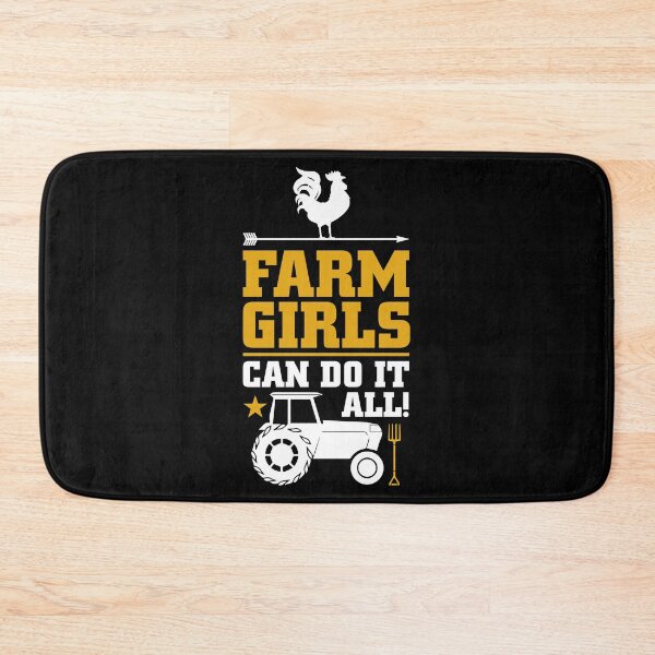 Item preview, Farm Girls Can Do It All Everything Are Hard Workers T Shirt designed and sold by shoutoutshirtco.