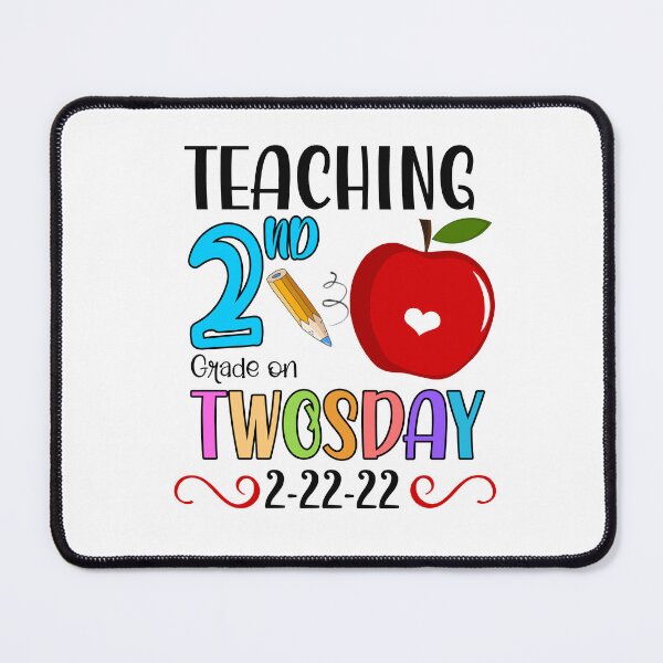 Artikelvorschau, Unterrichten der zweiten Klasse am Twosday I Teacher Twosday I Twosday Tuesday Februar 2022 entworfen und verkauft von younghopes.