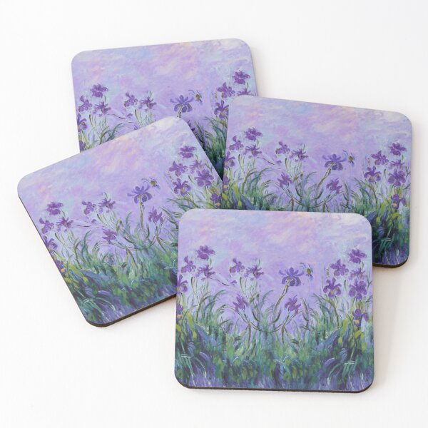 Item preview, Claude Monet Lilac Irises 1914 designed and sold by GlowinUp Shop.