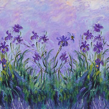 Aperçu de l'œuvre Claude Monet Lilas Iris 1914 de GlowinUp Shop
