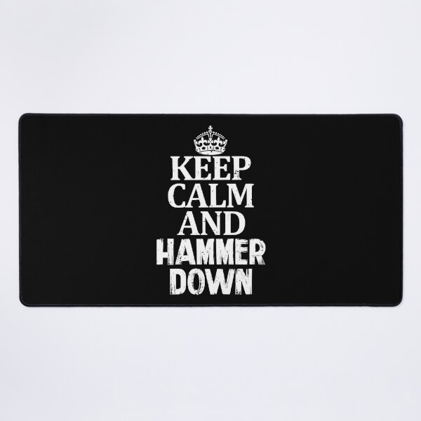 Item preview, Keep Calm and Hammer Down Go Hard Drive Fast Slam The Gas designed and sold by shoutoutshirtco.