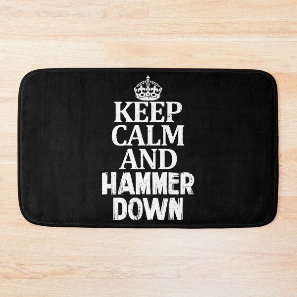 Item preview, Keep Calm and Hammer Down Go Hard Drive Fast Slam The Gas designed and sold by shoutoutshirtco.