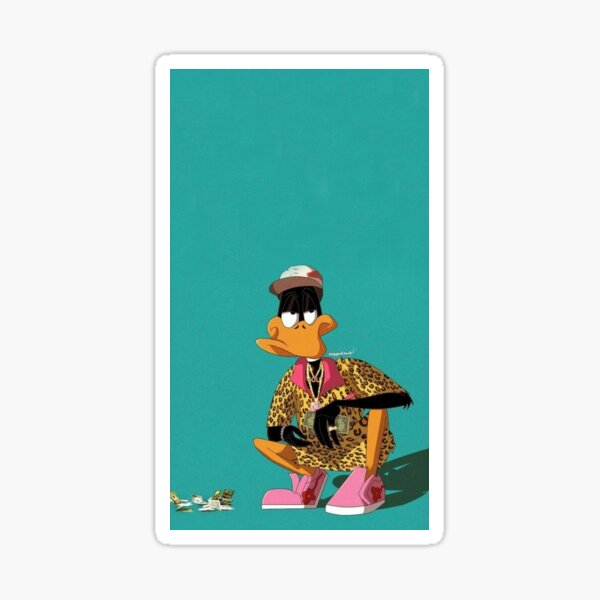 "Daffy" Sticker for Sale by Tommania | Redbubble