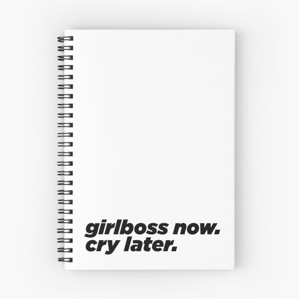 Item preview, girlboss now. cry later. designed and sold by Jaymesarah.