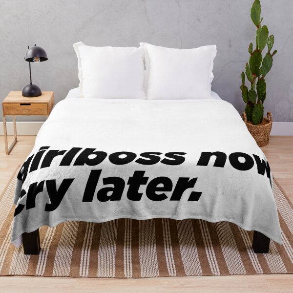 Item preview, girlboss now. cry later. designed and sold by Jaymesarah.