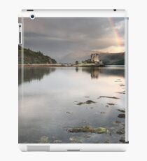 Eilean Donan Castle With Rainbow iPad Case/Skin