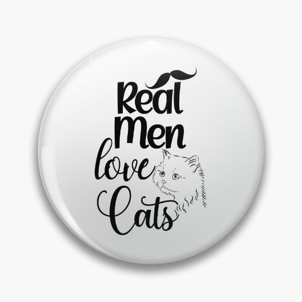 Item preview, Real men love cats designed and sold by theluckstore.