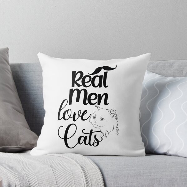 Item preview, Real men love cats designed and sold by theluckstore.