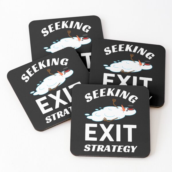 Item preview, Seeking Exit Strategy | Sarcastic designed and sold by Cardinal Designs.