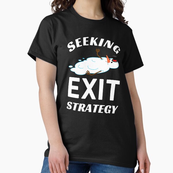 Item preview, Seeking Exit Strategy | Sarcastic designed and sold by Cardinal Designs.