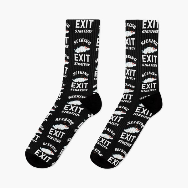 Item preview, Seeking Exit Strategy | Sarcastic designed and sold by Cardinal Designs.