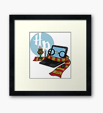 HP Framed Print