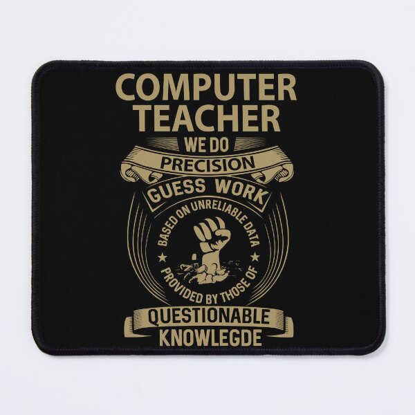 Item preview, Computer Teacher T Shirt - We Do Precision Job Gift Item Tee designed and sold by paneczkopat.