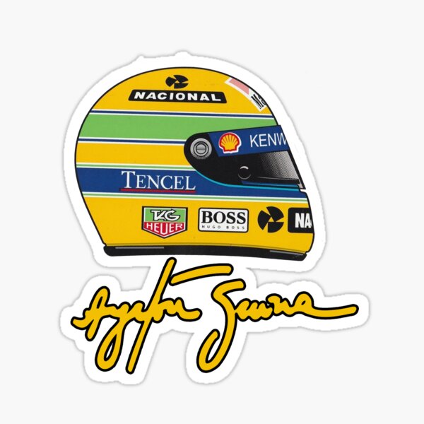 Ayrton Senna Sticker