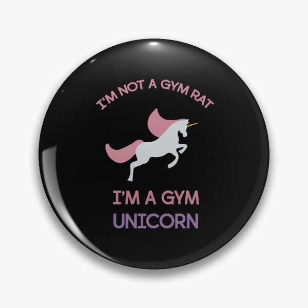 Item preview, Im Not a Gym Rat I Am a Unicorn Fitness Magical T Shirt Tee designed and sold by shoutoutshirtco.