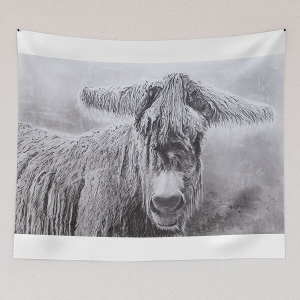 Item preview, “Le Baudet du Poitou” designed and sold by RmvPortraitsArt.