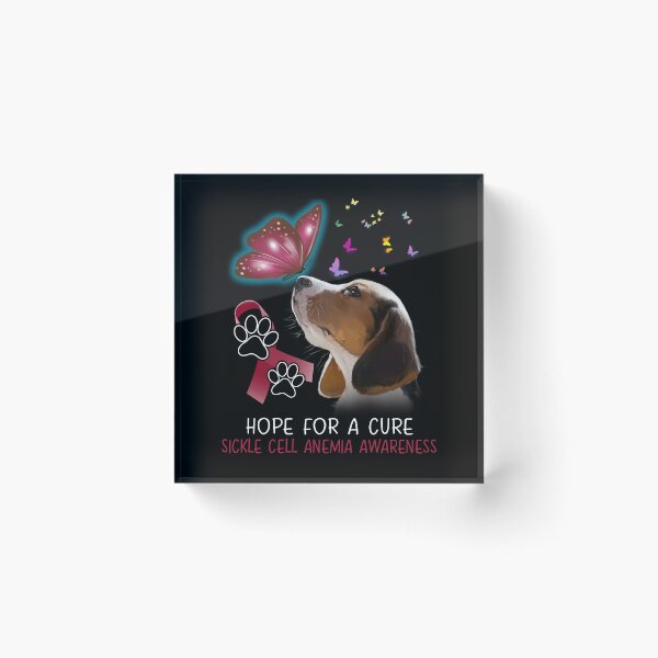 Item preview, Beagle Hope For A Cure Sickle Cell Anemia Awareness designed and sold by Grooffos.