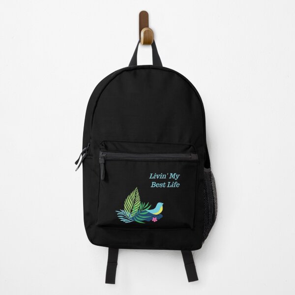 Item preview, Livin My Best Life Love Living The Best Life Birds, Bird Watching Tropical Flowers designed and sold by shoutoutshirtco.
