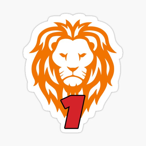 Dutch Lion - Max Verstappen 1 Sticker
