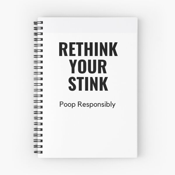Artikelvorschau, Überdenken Sie die verantwortungsbewussten Grußkarten und Geschenke von Stink Poop entworfen und verkauft von Willyboy16.
