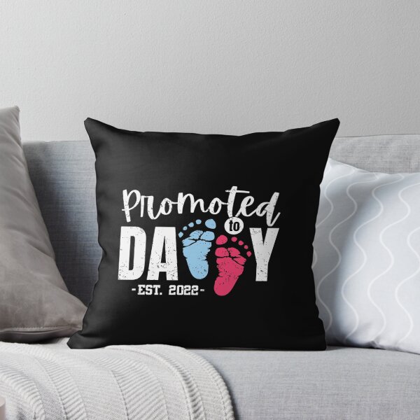 Item preview, Promoted To Daddy New Dad First Time Fatherhood designed and sold by GravitiTees.