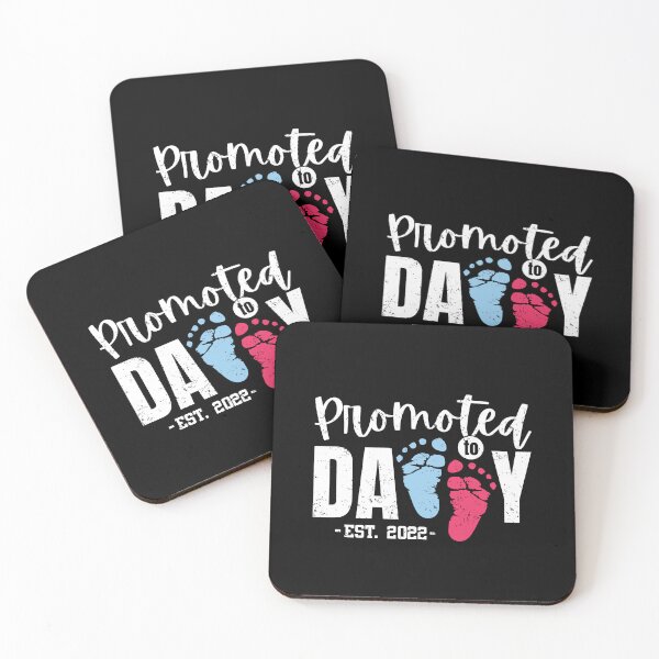 Item preview, Promoted To Daddy New Dad First Time Fatherhood designed and sold by GravitiTees.