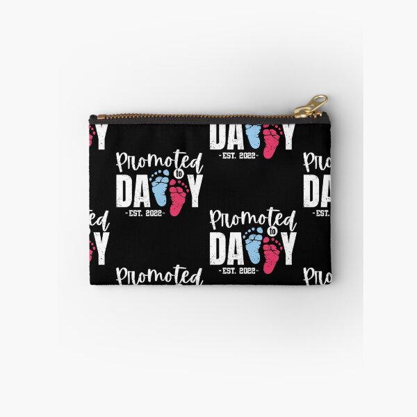 Item preview, Promoted To Daddy New Dad First Time Fatherhood designed and sold by GravitiTees.