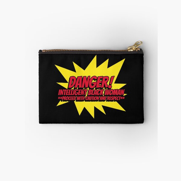 Item preview, Danger intelligent black woman comic kapow style artwork designed and sold by CreatedbyJR.