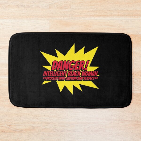 Item preview, Danger intelligent black woman comic kapow style artwork designed and sold by CreatedbyJR.