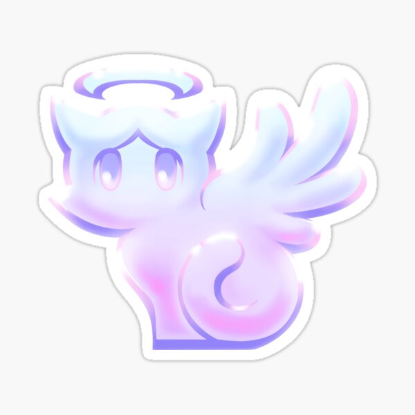 Angel Kitty Sticker