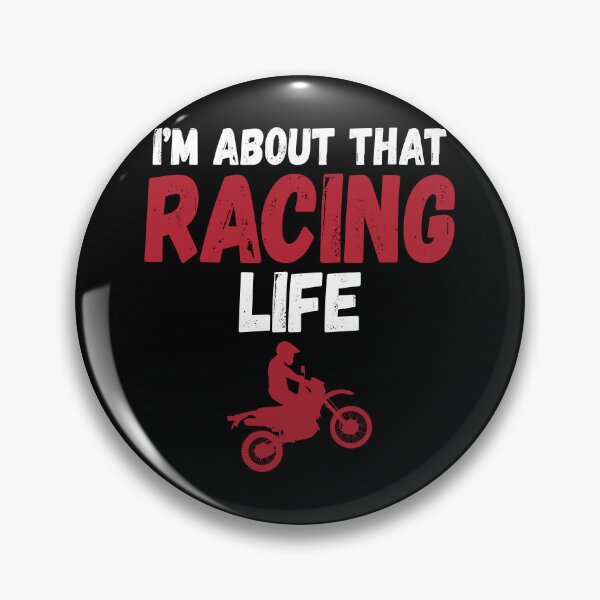 Item preview, Im About That Racing Life Motocross Dirt Bike Riding Rider designed and sold by shoutoutshirtco.