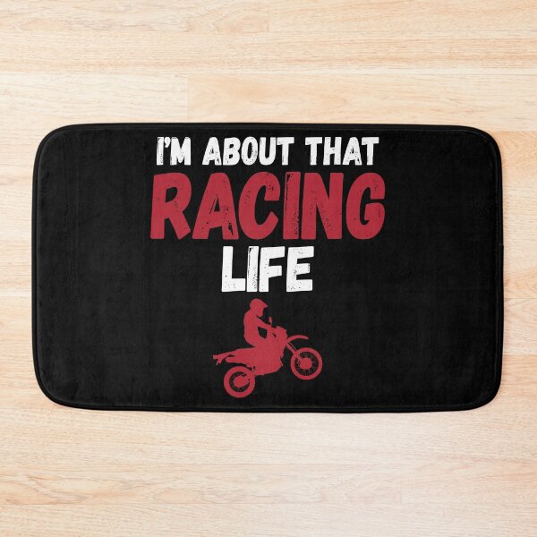 Item preview, Im About That Racing Life Motocross Dirt Bike Riding Rider designed and sold by shoutoutshirtco.