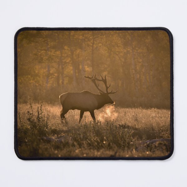 Item preview, Morning Elk in Autumn designed and sold by CozyCabinStuff.
