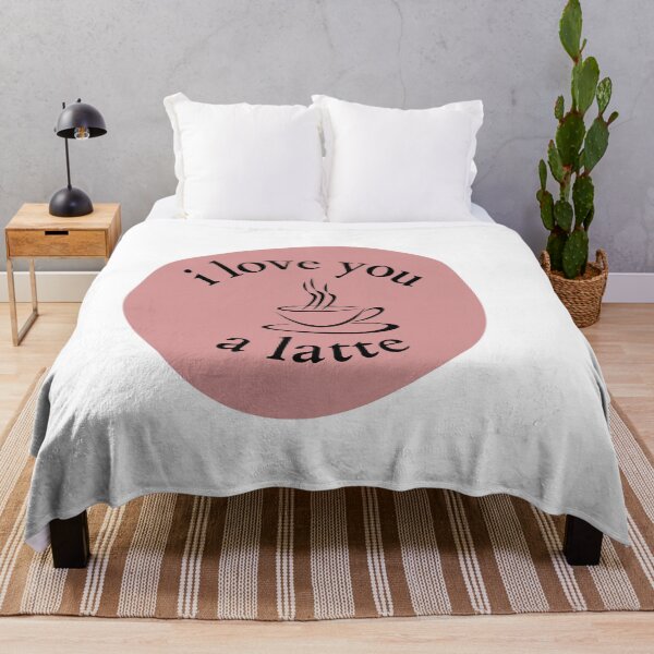 Item preview, I Love You a Latte designed and sold by NotablyDesigned.