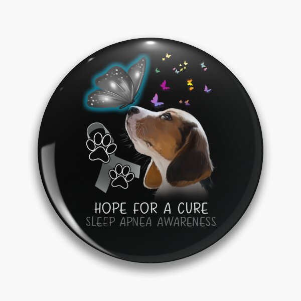 Item preview, Beagle Hope For A Cure Sleep Apnea Awareness designed and sold by Grooffos.