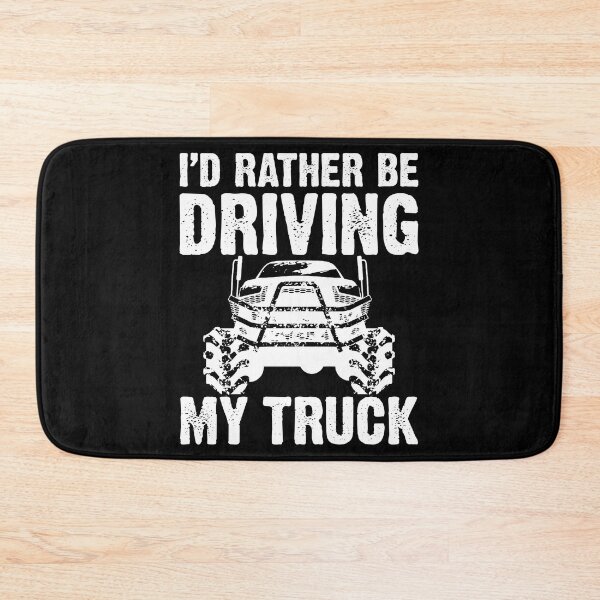 Item preview, Id Rather Be Driving My Truck Mudding Lifted Off RoadATV designed and sold by shoutoutshirtco.