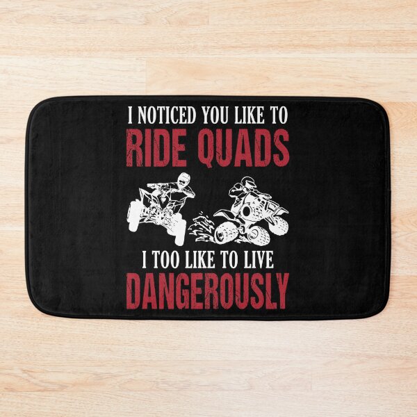 Item preview, I Noticed You Like to Ride Quads I Too Live Dangerously ATV designed and sold by shoutoutshirtco.