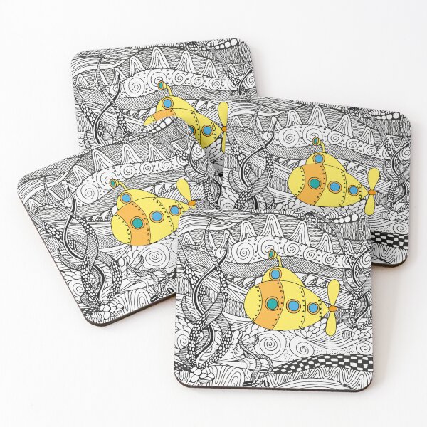 Item preview, We All Live in A Yellow Submarine designed and sold by wevegotaband.