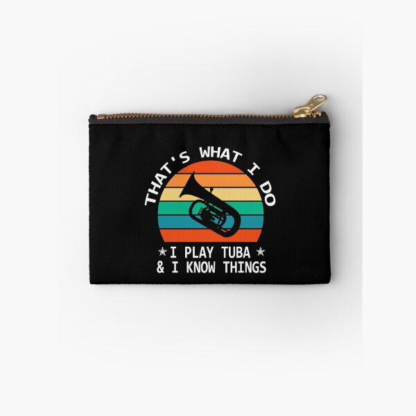 Item preview, Tuba Player Gift, that's what I do I play tuba and I know things Tubaist Funny Musician  Band Gift  Funny Rude Offensive saying, designed and sold by joygift369.