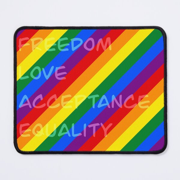 Item preview, Freedom Love Acceptance | LGBTQ+ designed and sold by ExmoMule.