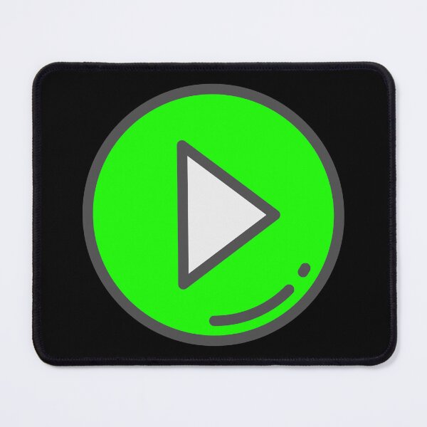 Item preview, Play Button 002 Green designed and sold by Rupert Russell.