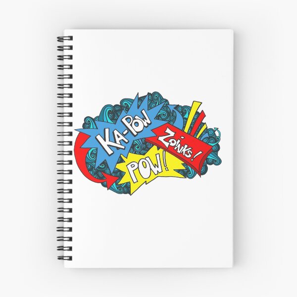 Item preview, Kapow! Comic Book Word Art - Red, Blue, Yellow designed and sold by AshvaraGaming.